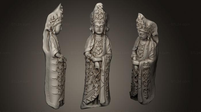 Buddha figurines (Sculpture, STKBD_0057) 3D models for cnc